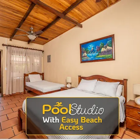 Charming Studio With Pool & Beach Access